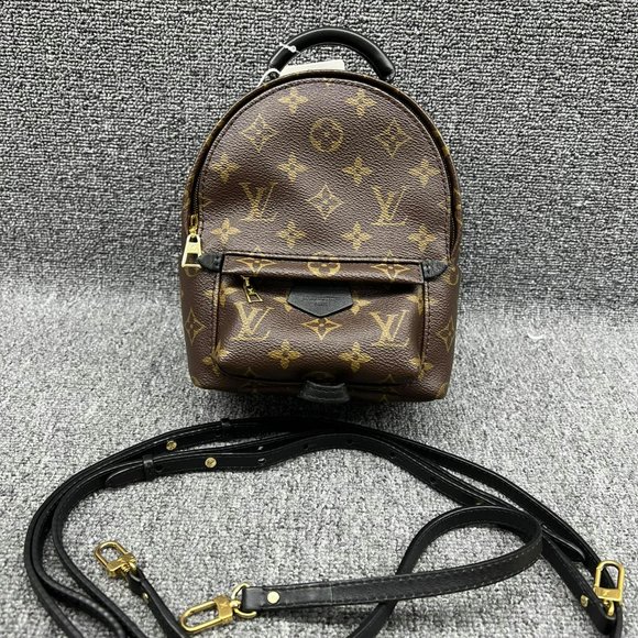Auth Louis Vuitton Palm Spring Mini monogram NEW - Picture 3 of 13